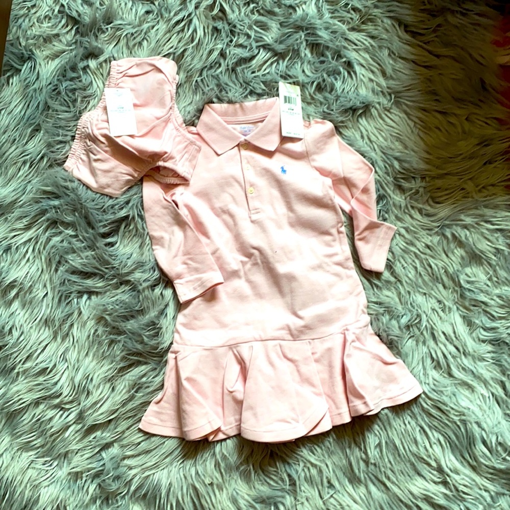 Toddler Pink POLO Dress